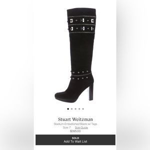 STUART WEITZMAN 'Stadium' Suede Tall Boots